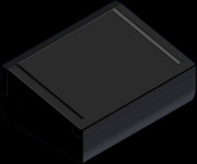 ABS enclosure, (L x W x H) 188.5 x 133.5 x 76.5 mm, black (RAL 9004), IP54, TK33SP.9