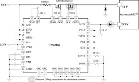 3-V to 15-V hot swap controller with Oring and Load current monitor