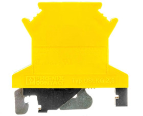 Złączka szynowa ochronna 2-przewodowa 0,2-4mm2 zielono-żółta USLKG 2.5 0441025 /50szt./