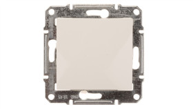 Sedna Przycisk Jednobiegunowy 1Z Kremowy Sdn0700123