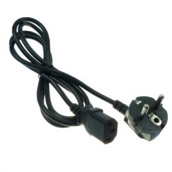 KABEL ZASILAJĄCY KOMPUT. 1,6M CZARNY