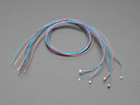 Adafruit Miniature Wired LEDs - 0805 SMT LED - Purple - 5 pack