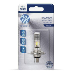 Żarówka HS1 LED SET PRO M-Tech Premium LB554W-01B, 12-24V 6000K Blister 1 Szt.