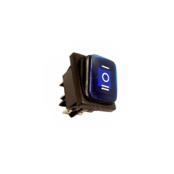 Przełącznik podśw.duzy 12V hermet.nieb.15A podśw.12V 3 poz.