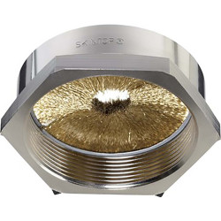 Nakrętka do dławnic kablowych gwint: M20 Mosiądz platerowany niklem Metaliczny Lapp