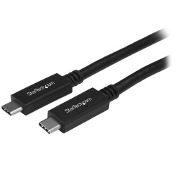 Kabel USB Złącze A USB C Złącze B USB C dł. 1m Kabel USB-C USB 3.1 kolor: Czarny