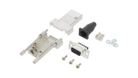 Dtsl-Rgljst-09Fssc D-Sub Żeńskie Proste Zacisk Śrubowy Na Przewód 11,5Mm Pin 9