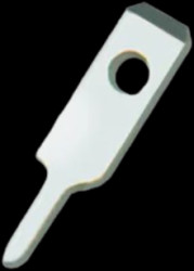 Faston plug, 2.8 x 0.5 mm, L 10.5 mm, uninsulated, straight, 378005.68