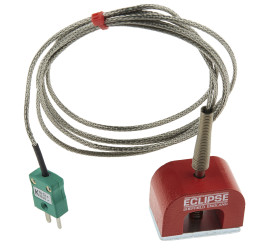 Termopara z magnesem podkowiastym K długość 1.5m -50 → +250°C Wtyk miniaturowy RS PRO