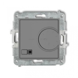 MINI Regulator temperatury elektroniczny z czujnikiem podpodłogowym szary mat 27MRT-1