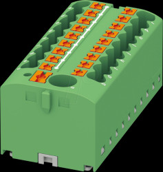 3273382 PTFIX 6/18x2.5 distributor block, green