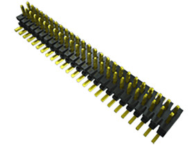 Złącze szpilkowe 10-pinowe raster: 1.0mm 2-rzędowe Samtec Montaż powierzchniowy 2.8A
