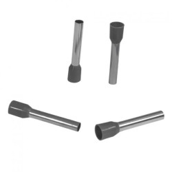 Końcówka tulejkowa izolowana HI 4/18 (100szt.) szara DIN