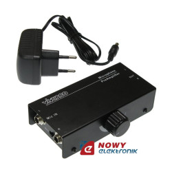 Przedwzmacniacz mikrofon. MA222 VIVANCO do mikrofonu dynamicznego MA225