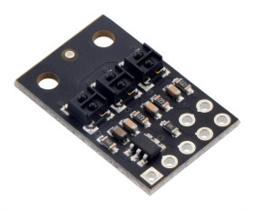 Pololu QTRX-HD-03RC Reflectance Sensor Array: 3-Channel, 4mm Pitch, RC Output, Low Current