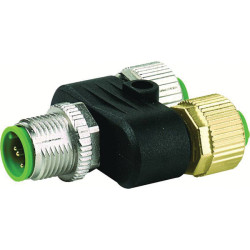 Murrelektronik 7000-41141-0000000 T Piece Set Socket &amp; Plug Straight