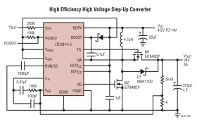 60V Current Mode Synchronous Step-Up Controller