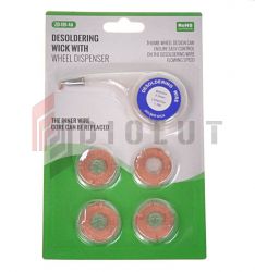 Plecionka taśma rozlutownicza ZD-181-4A 3.5mm 1.5m