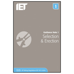 IET Publishing Guidance Note 1: Selection &amp; Erection 9th Edition
