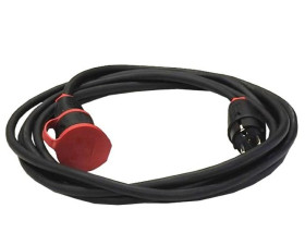 Przedłużacz budowlany elCORD 16A 230V IP44 10m H07RN-F 3G1,5 z wtyczką uni-schuko i gniazdem z zatyczką 30125100