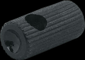 Screw-on lens, M4, L 10 mm for fiber optics, E20755