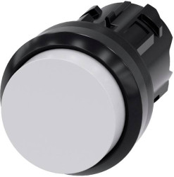 Siemens 3SU10000BB600AA0 3SU1000-0BB60-0AA0 Przycisk pierścień przedni z tworzywa sztucznego, okrągły przycisk czarny, b