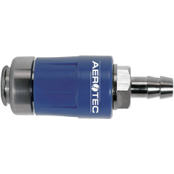 Aerotec 2005307 Pneumatic Safety Connector Nickel 6mm 2000 NL Max.