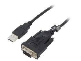 Konwerter USB-RS232, D-Sub 9-PIN/USB A AU0048A