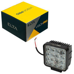 Lampa LED 48W ELTA VisionPRO 12-24V 16x3W Lampa robocza, Halogen