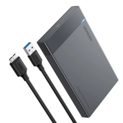 Ugreen kieszeń na dysk HDD SSD obudowa dysku SATA 2,5 USB 3.2 Gen 1 (5 Gbps) micro USB SuperSpeed
