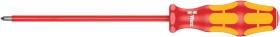 Wkrętak izolowany rozmiar końcówki: PH1 Phillips Wera długość ostrza: 150 mm Wkrętak izolowany