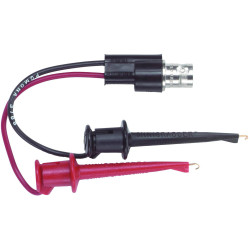 Pomona Electronics 3788 Test Probe Red/Black BNC Socket 1 piece 300 Vrms