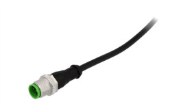 7000-12001-6130500 Wtyk Prosty M12, P3 Z Przewodem O Długości 5M Pvc