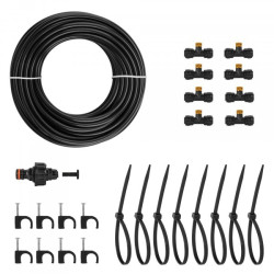 Ogrodowa mgiełka wodna 15m Kurtyna wodna BLACK LINE BRADAS ECO-Z1015