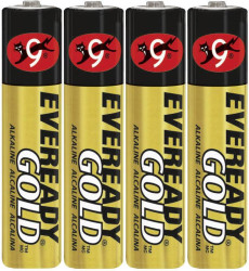 Bateria AAA/R03 Eveready Gold 1.5 V 4 szt.