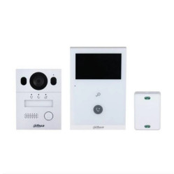 Zestaw wideodomofonowy jednoabonamentowy hybrydowy, podtynkowy, DAHUA