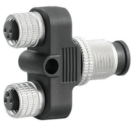 Połączenie czujnika/ członu wykonawczego SAI-Y-4-4/2-4 M12/8 1783420000