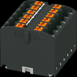 3273300 Distributor block PTFIX, 12x2.5, black