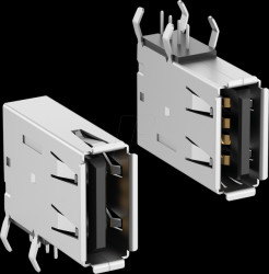 USB 2 A 90 V USB 2.0 Type A socket