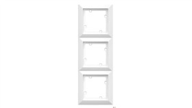 Ramka Potrójna Pola Biała, 33032