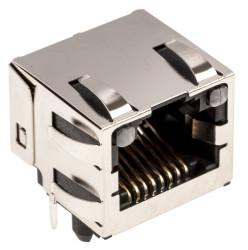 Złącze RJ45 Żeński Złącze RJ45 Przewlekany Cat3 Molex, 90°, 8P8C-żyłowe