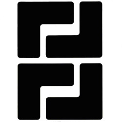 ToughStripe Diecut Shapes (L's, T's, and