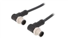 M12a05mr12amrsd001 Kabel Do Czujników/Automatyki 5Pin M12-M12 1M Wtyk Wtyk