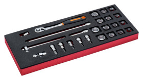 Pojemnik na narzędzia, W 181mm, L 445mm, H 38mm