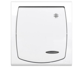 MADERA Łącznik hermetyczny krzyżowy z podświetleniem IP44 biały ŁNH-4NS/00