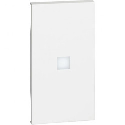 LIVING NOW MY HOME klawisz z okienkiem podświetlenia 2mod. biały KW01MH2X