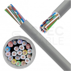 Kabel sterowniczy ELITRONIC LIYY 21x0,25mm2 szary 250/500V olejoodporny linka TKD