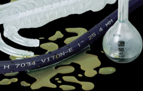 Heatshrink tubing, 2:1, (12.7/6.4 mm), fluoropolymer, black, 330-01270