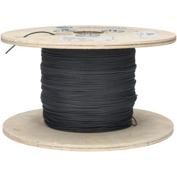 Alpha Wire 6714 BK001 Eco Wire 20AWG Black (305m Reel)