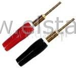 Konektor kabla głośnik. kolec izol.( cienki )